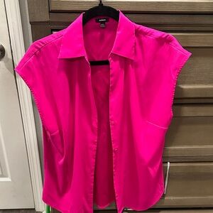 Express Women's Bright Pink Blouse